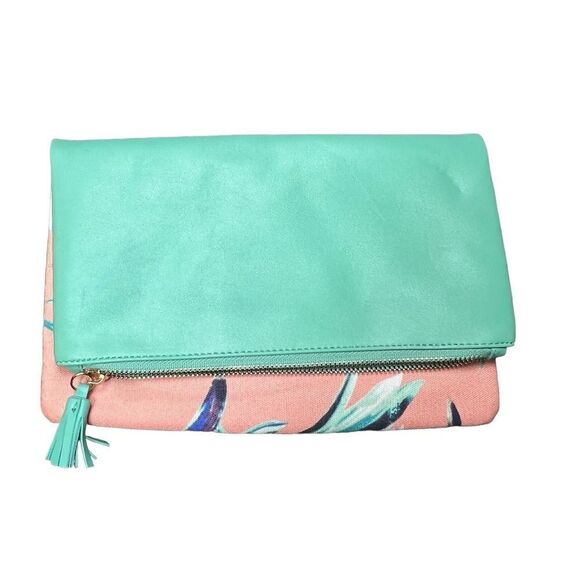 Rachel Pally Handbags - Rachel Pally Tropical Canvas Zipper Bag